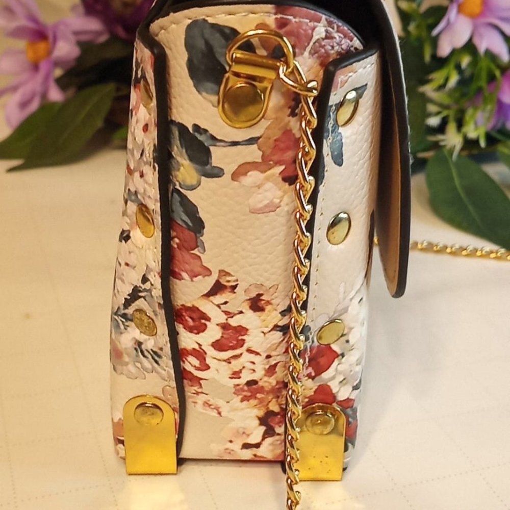 Hand Bag for Women Beautiful Flora Color Small - Picture 3 of 8